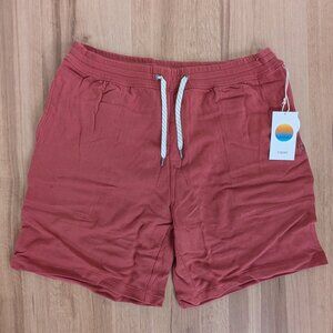 NWT Vuori Vital Short Sienna Mens XXL Performance Lounge
